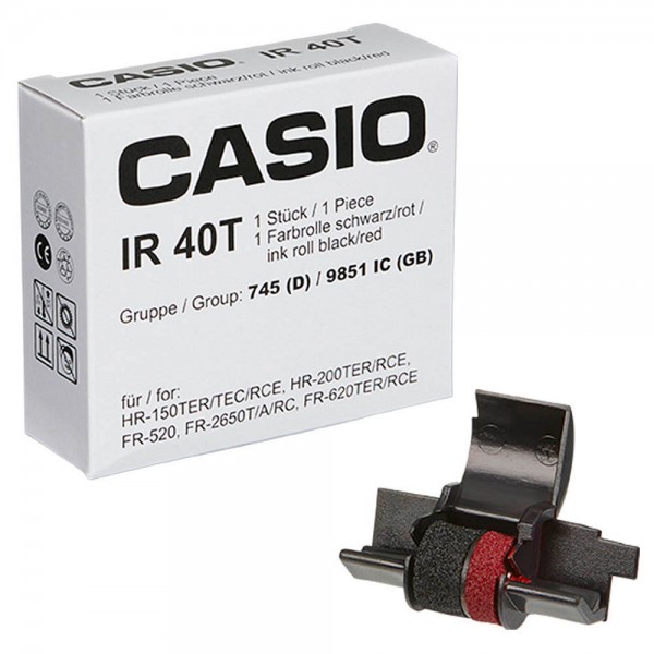 Ir40t rullo inchiostrante colore nero, rosso colore nero, rosso