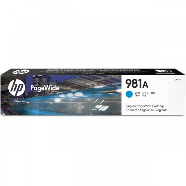 HP cartuccia originale Ciano 981A (J3M68A)