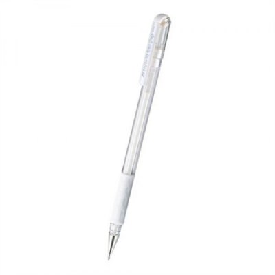 Hybrid grip luna - penna roller colore bianco tipo punta conica