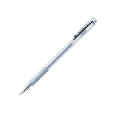 Hybrid grip luna - penna roller colore argento tipo punta conica