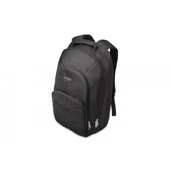KENSINGTON zaino per notebook 15,6" in nylon con due tasche frontali per accessori e zip di apertura 330x490x130 mm