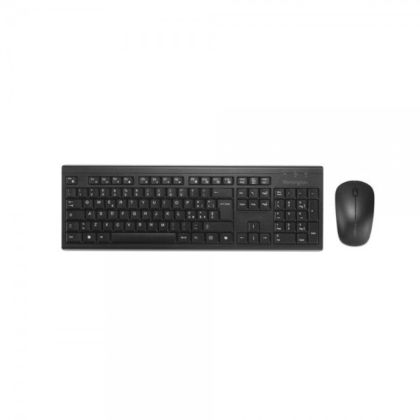 Km270 eq - tastiera e mouse wireless ricaricabile colore nero
