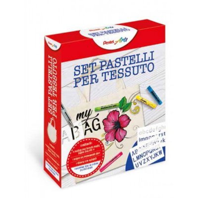 Kit fabric fun - pastelli per tessuto colore assortiti