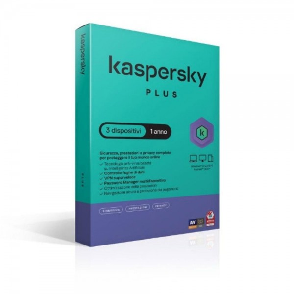 Piano plus 3 utenti - 1 anno super slimbox