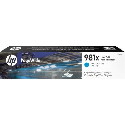 HP cartuccia originale Ciano 981X (L0R09A)