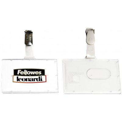 Porta badge rigido colore trasparente