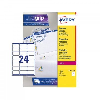 Ultragrip - etichette adesive in fogli a4