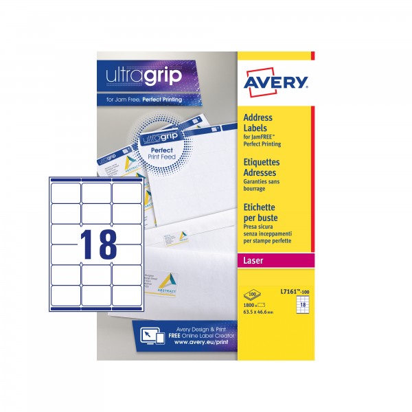Ultragrip - etichette adesive in fogli a4