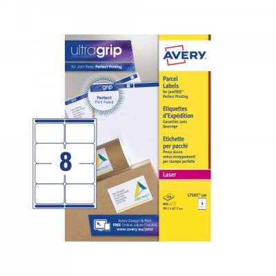 Ultragrip - etichette adesive in fogli a4