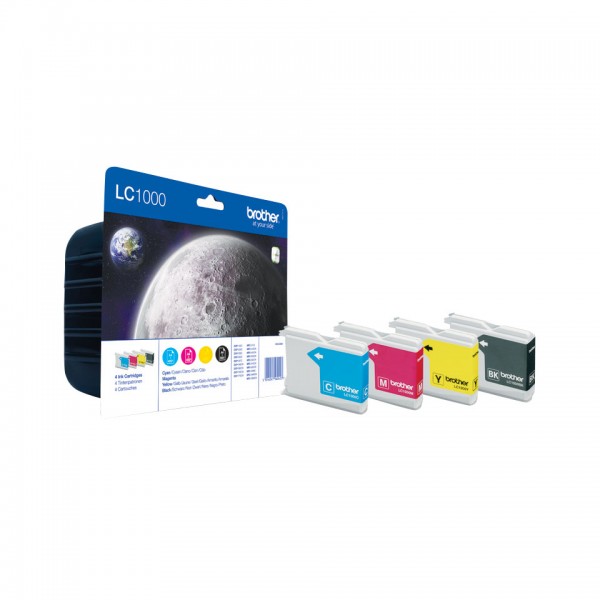 Lc1000valbp cartuccia multipack cmyk colore nero, ciano, magenta, giallo