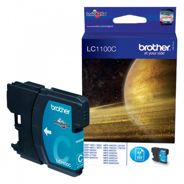 Brother Cartuccia Originale Ciano LC1100C
