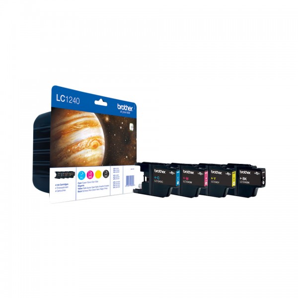Lc1240valbp cartuccia multipack cmyk colore nero, ciano, magenta, giallo