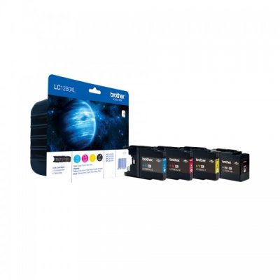 Lc1280xlvalbp cartuccia multipack xl cmyk colore nero, ciano, magenta, giallo