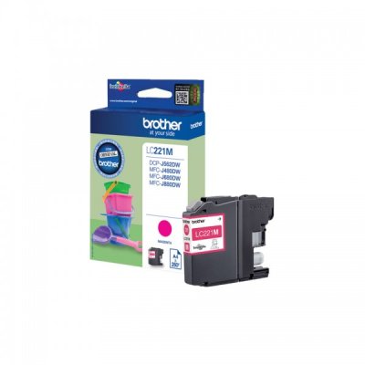 Lc221m cartuccia magenta colore magenta