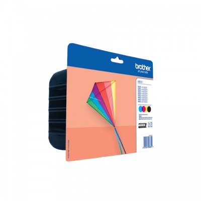 Lc223valbp cartuccia multipack cmyk colore nero, ciano, magenta, giallo