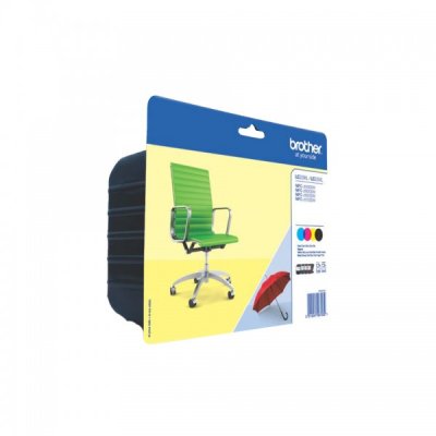 Lc229xlvalbp cartuccia multipack xl cmyk colore nero, ciano, magenta, giallo
