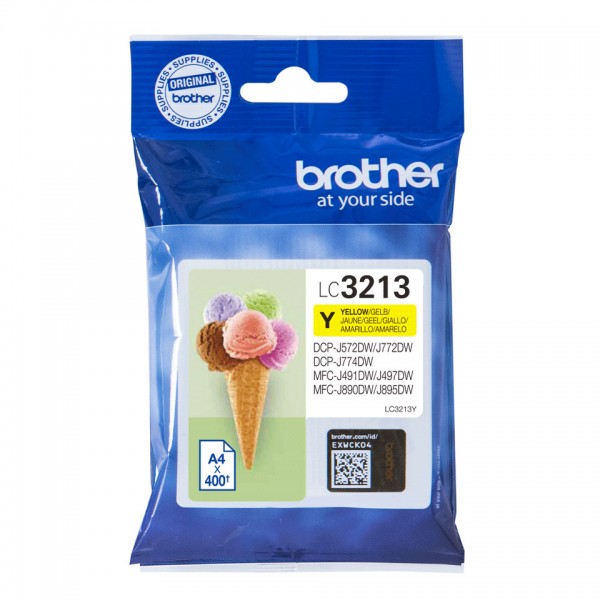 Brother Cartuccia Originale Giallo LC-3213Y