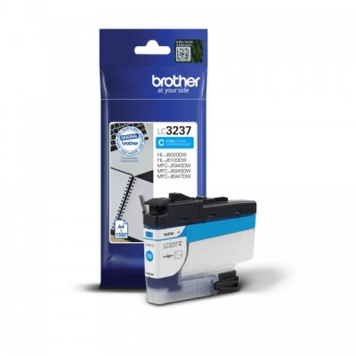 Brother Cartuccia Originale Ciano LC-3237C
