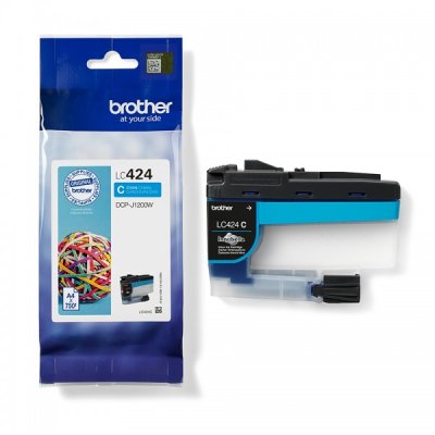Brother Cartuccia Originale Ciano LC424C