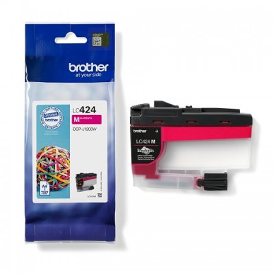 Brother Cartuccia Originale Magenta LC424M