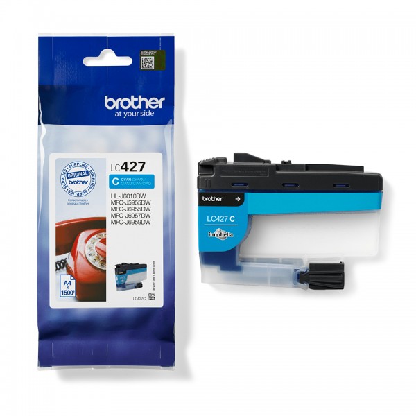 Brother Cartuccia Originale Ciano LC427C