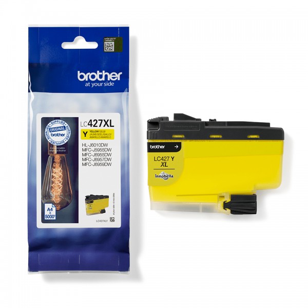 Brother Cartuccia originale Giallo LC427XLY alta capacità