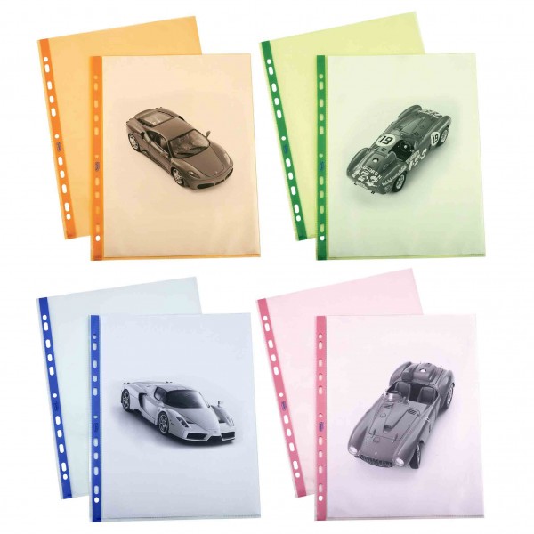 Buste a foratura colorate p@stel 22x30cm colore celeste