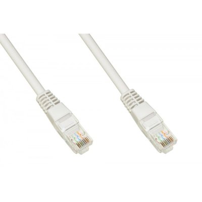 LINK 1mt cavo di rete ethernet 4x2 AWG 26/7 non schermato, con 2 connettori RJ45 8 poli
