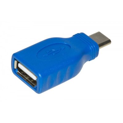 LINK adattatore ìcon connettore USB tipo C maschio e connettore USB 2.0 femmina.