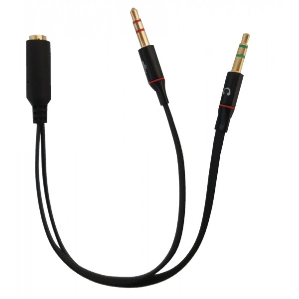 LINK sdoppiatore audio per microfono e cuffie da smartphone