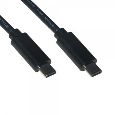 Cavo usb-c 3.2 m/m 2mt colore nero
