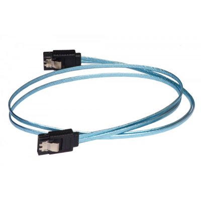 LINK cavo flat SATA III 6.0 Gbit/s ultrasottile con clip in metallo da 0,5m