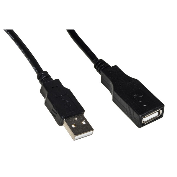 LINK cavo prolunga USB 2.0 maschio/femmina da 2m