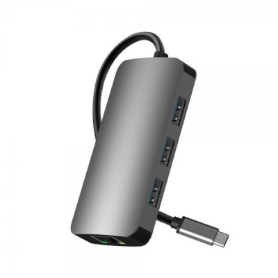 Docking station 6 porte colore grigio grafite