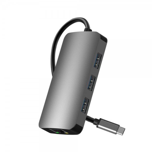 Docking station 6 porte colore grigio grafite