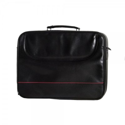 LINK borsa semirigida per notebook 15,6" con 2 zip e tasca esterna 410x320x60 mm