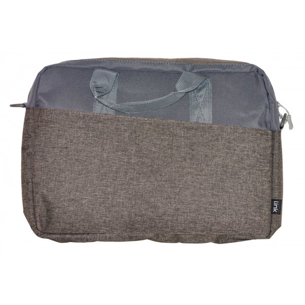 Borsa per notebook a tracolla 15,6" colore grigio
