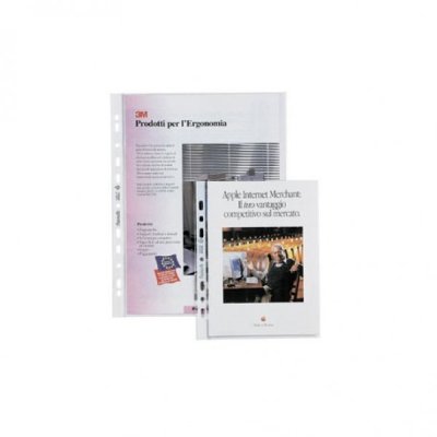 Buste forate in ppl, buccia 22x30cm colore trasparente