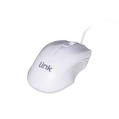 LINK mouse USB con 3 tasti, lunghezza cavo 1,4mt