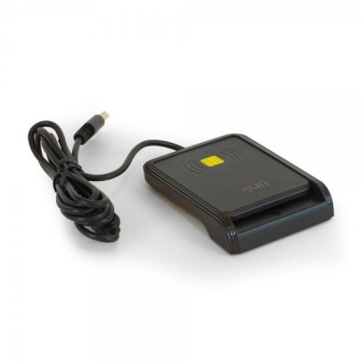 Lettore smart card - contactless colore nero