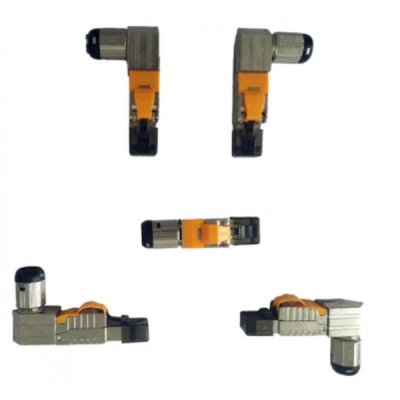 LINK connettore RJ45 per reti cat 6A FTP tooless orientabile in 5 angolazioni