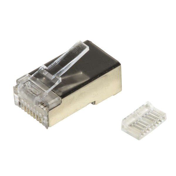 LINK confezione 100 connettori RJ45 per reti cat 6 FTP con inseritore