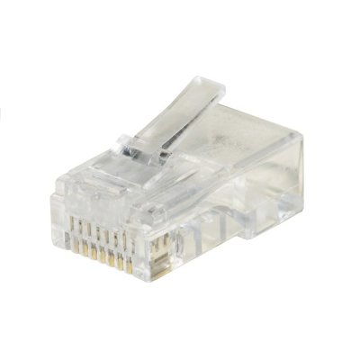 LINK confezione 100 connettori RJ45 per reti cat 6 UTP