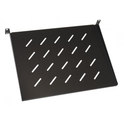 Ripiano per armadio 1 unita' per armadio rack 19" colore nero