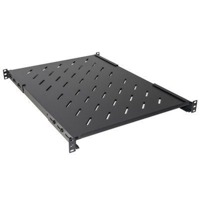 Ripiano per armadio rack allungabile colore nero