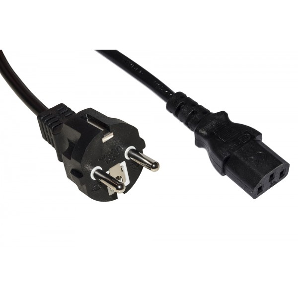 LINK cavo alimentazione da 1.2mt con schuko - presa iec c13 dritta