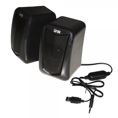 LINK speaker con due casse da 5W con alimentazione USB