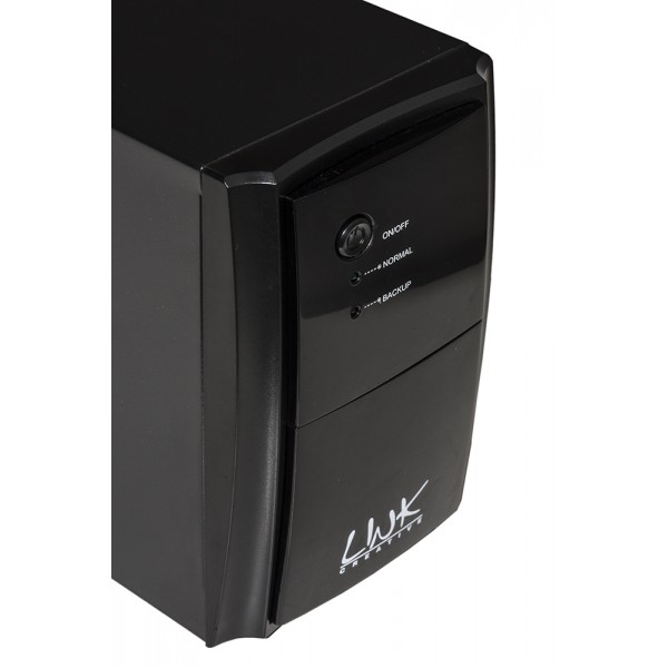 LINK sruppo di continuita' UPS da 1500 VA 900Watt ideale per PC o dispositivi elettronici