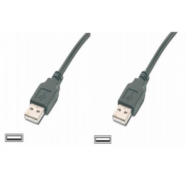 DIGITUS cavo USB 2.0 connettori A - A da 3m
