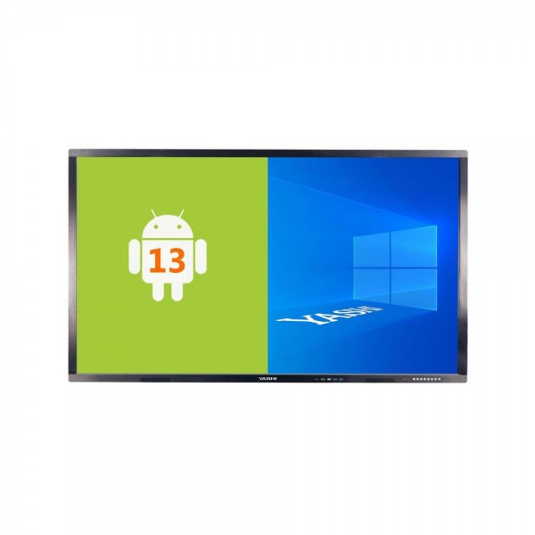 Monitor touch lcd 75" colore nero